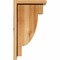 Ekena Millwork Alpine Rough Sawn Corbel w/Backplate, Western Red Cedar, 6"W x 10"D x 18"H COR06X10X18ALP01RWR - alternate 3